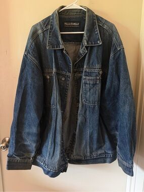Pelle Pelle Blue Oversized Denim Jacket